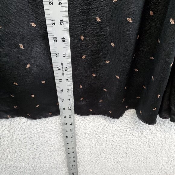 Torrid Sophie Black Foil Feather Swing Cami Size 5 - Picture 5 of 9